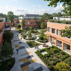 Middle School Green Architecture Design Ideas